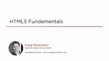 Course Preview: HTML5 Fundamentals