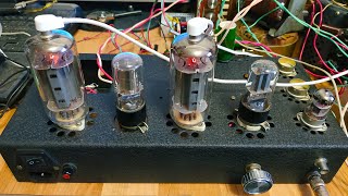 видео: 6П45С. Настройка двухтактного усилителя звука. картинка: 6П45С. Настройка двухтактного усилителя звука.