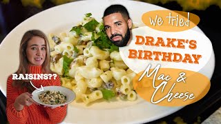 We Tried Drake's Birthday Mac and Cheese made with RAISINS | We Tried It | Allrecipes.com