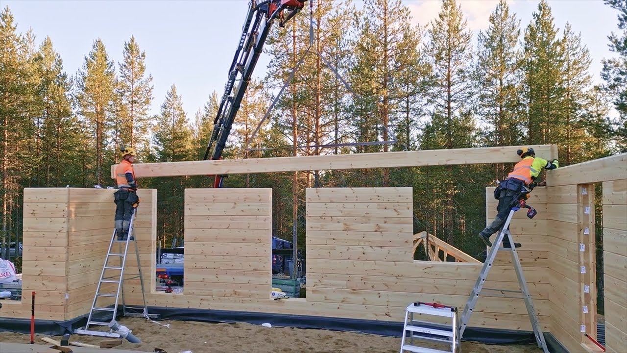 Muuttovalmis Kontio My House 102, osa 4: pystytys