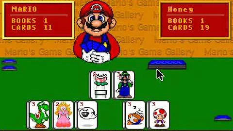 Mario's Game Gallery Go Fish