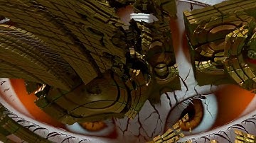 AI Embedded 3D Fractal - Ocular V.3