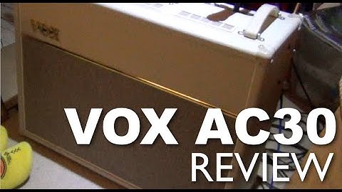 VOX AC30C2 (Cream) Review & Demo