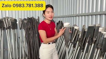 Xà beng , dầm đánh cây , quốc xẻng …Hàng chuẩn sịn thép nhíp giá tại lò chỉ từ 20k