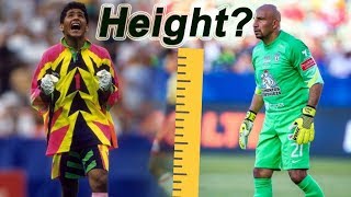 Top 10 Shortest Goalkeepers Ever in Football (UPDATED-2018) Height of Soccer Goalkeepers
