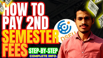 DSEU Delhi Polytechnic 2022: How To Pay 2nd Semester Fees | Step-By-Step | Complete Process #dseu