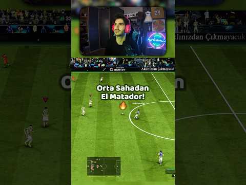 Orta Sahadan El Matador!🔥 #eafc26 #kobemir