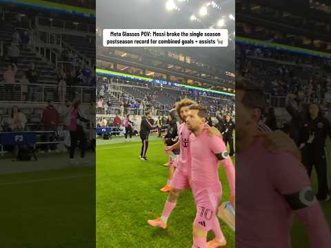 Messi always making history📈👏