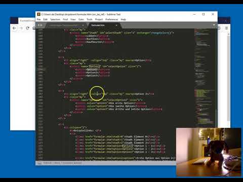 HTML Dropdowns über URL steuern