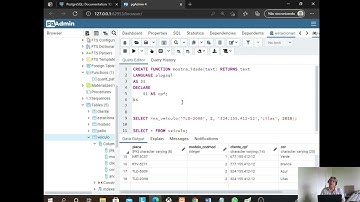 Procedimentos armazenados (Stored Procedures) PostgreSQL - Aula 4