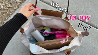 What's in my Bag | Pregnancy test | Handbag essentials | Brandy Nicholl