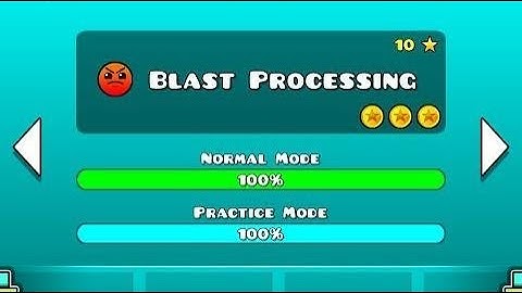 Blast Processing Complete 100% |Geometry Dash|