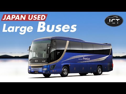 Japan Used Large Buses Available On Sale