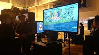 Thang-ga Buddha 3D Kinect Head Tracking Leap Motion Finger Gesture Controlling Thang-ga Buddha 3D Kinect Head Tracking Leap Motion Finger Gesture Controlling