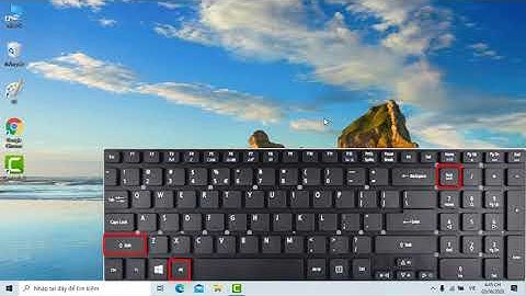 Cách di chuyển chuột bằng bàn phím