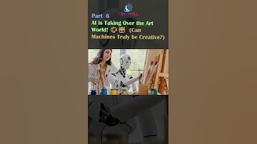 AI is Taking Over the Art World! 🎨🤖  (Can Machines Truly be Creative?) Part 6 #ai #youtube #video
