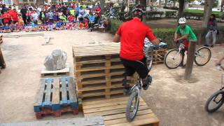 EXHIBICION DE TRIAL BICI BORJA (ZARAGOZA)