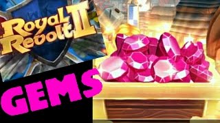 ROYAL REVOLT 2 - HOW TO GET FREE GEMS (tutorial)