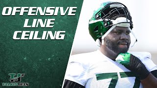 The CEILING of the New York Jets Offensive Line