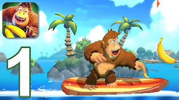 Banana Kong 2 - Gameplay Walkthrough Part 1 - Tutorial (iOS, Android)