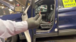 Ford 2020 explorer replace driver side door latch assembly