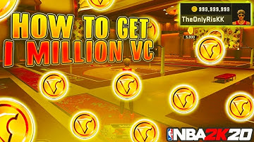 *NEW* HOW TO GET 1 MILLION VC IN NBA 2K20 🤑🤩! FASTEST WAYS TO EARN VC IN NBA 2K20! *NO GLITCHES*