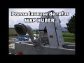 Presse laveuse des refus de dgrillage wap