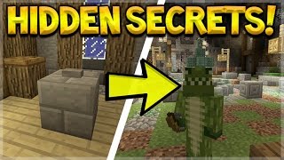 NEW LOBBY SECRETS!! Minecraft Console Edition Mini-Game Lobby HIDDEN Secrets (Console Edition)