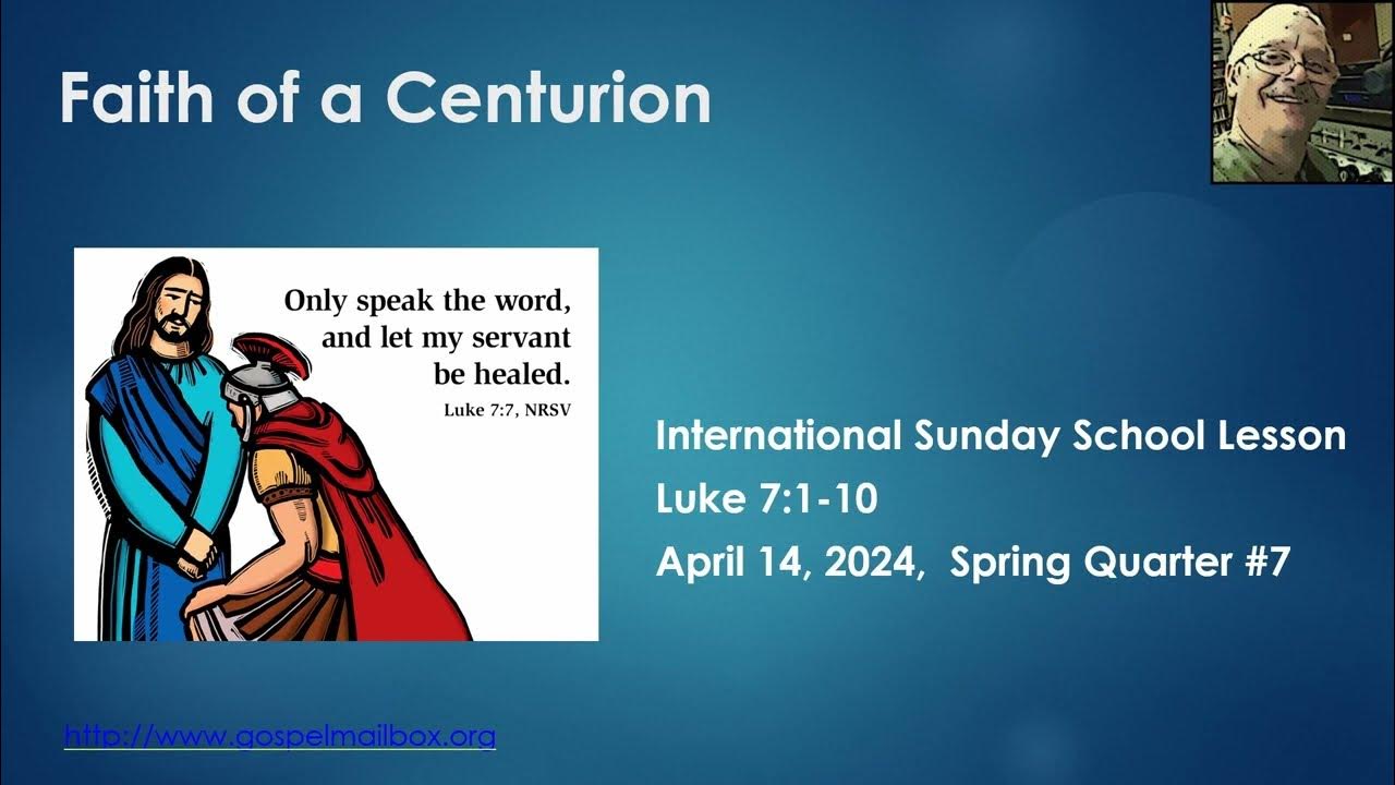 International Sunday School Lesson April 14, 2024 YouTube International Sunday School Lesson April 14, 2024 YouTube