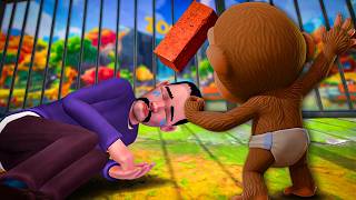 Me And The Baby Monkey Became Criminals! screenshot 1