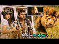 Ram charan  genilia brahmanandam shocking by seeing lion comedy scene  teluguwowcinema9868