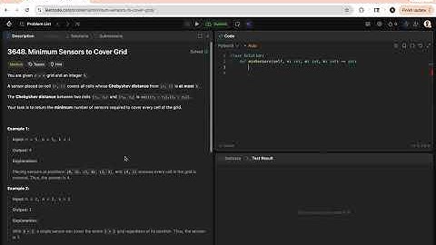 Minimum Sensors To Cover Grid