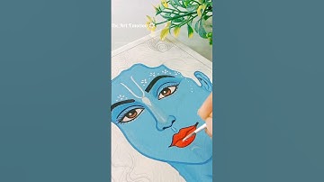 Krishna drawing , #shorts #drawing #krishna
