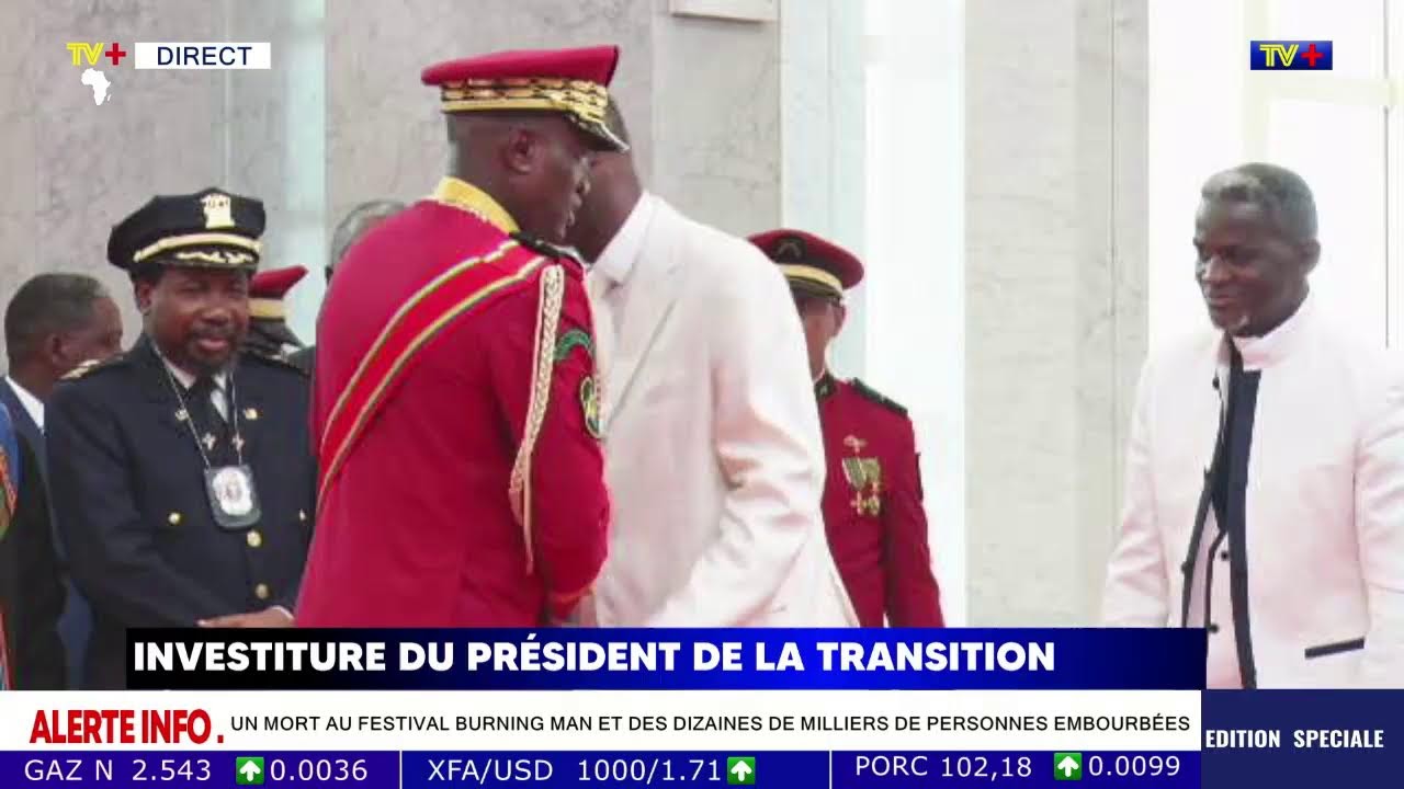 Investiture du Président de la transition, Brice oligui Nguéma