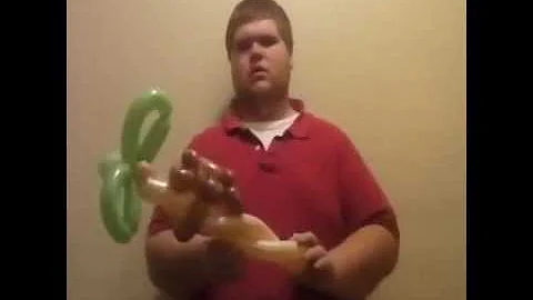 #9 Balloon Monkey on a Palm Tree