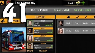Bus Simulator 2023 - My Company - Gameplay Walkthrough Part 41 (Android, iOS)
