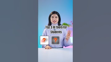 Top 3 AI tools for Students!! #shorts