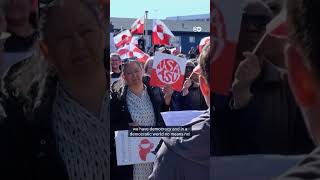 Greenlanders protest new US consulate | DW News