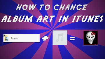 how to change album art in itunes