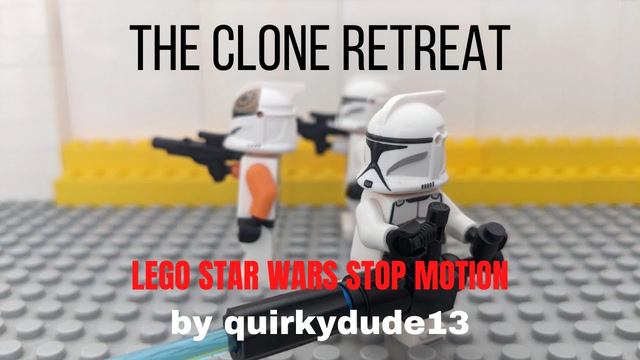 The Clone Retreat - Lego Star Wars Stop Motion - YouTube