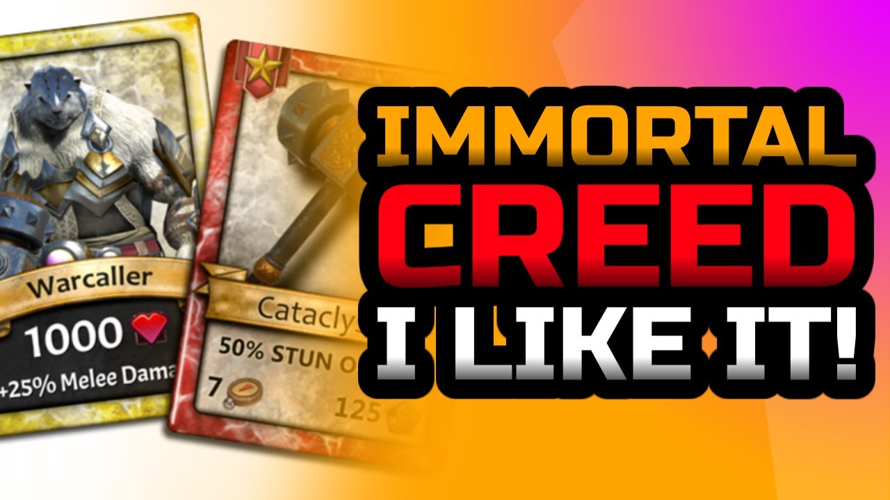My First Look at Immortal Creed