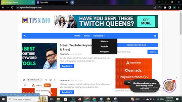how to add sub category in your blog || How to add drop down or sub menu in blogger