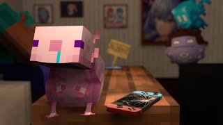 Axolotl broke Nintendo Switch   #parotter