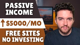 10 Websites to Make Money Online Passively Without Investing | ⬆$5,000/Mo