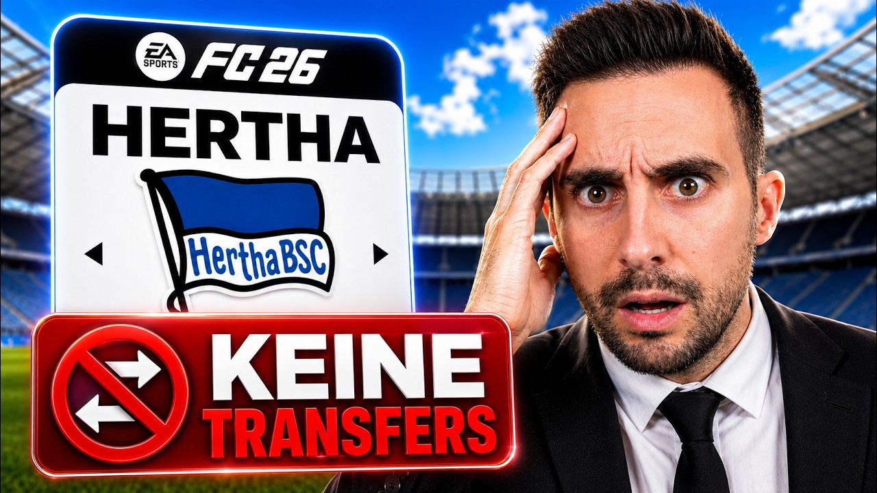 Ich muss Hertha OHNE TRANSFERS zum CL Titel führen