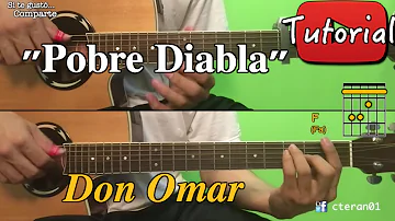 Pobre Diabla - Don Omar Tutorial/Cover Guitarra