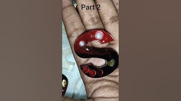 Beautiful keychain part 2🌺 Resin art