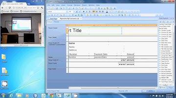 PRG 441 - Add a Report Title