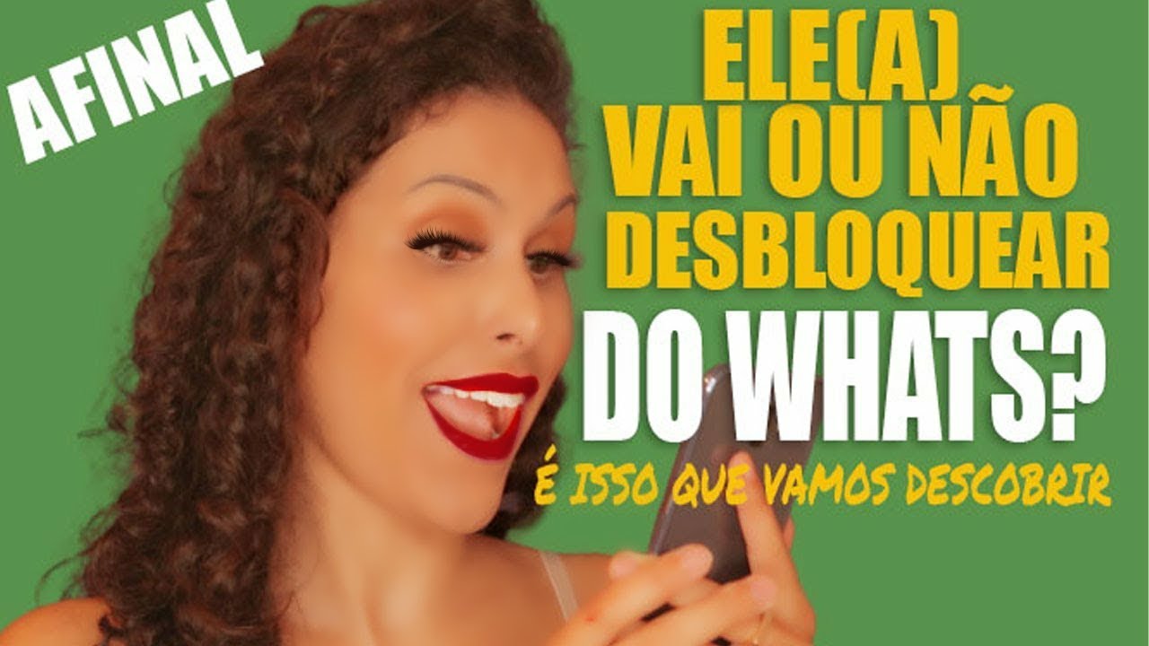 ELE (A) ME BLOQUEOU NO WHATSAPP? ELE(A) VAI ME DESBLOQUEAR ? ( ISSO REVELA SE SIM OU SE NÃO)🔥💣