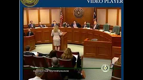 TTLA Member Shannon Loyd House Insurance CSHB1774 ...